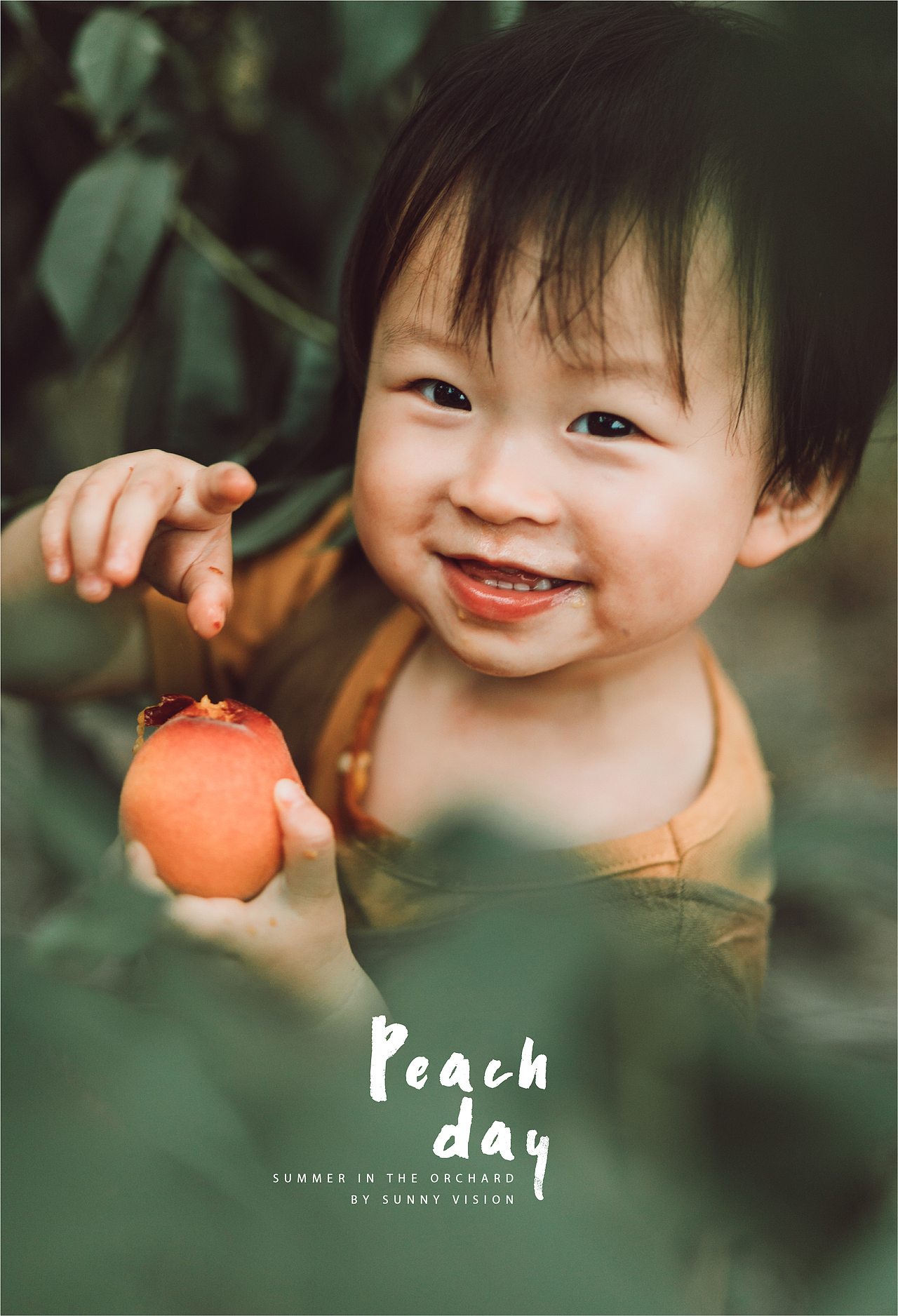 夏日的桃意绵绵
