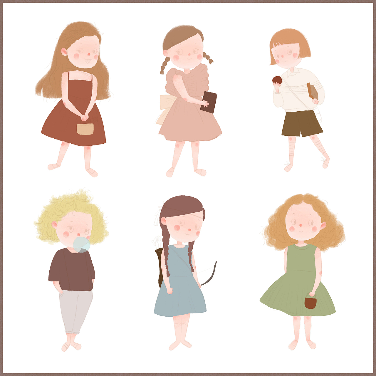 【上腮红】这时我是用色粉上色,这样过度自然一些,感觉色粉还是有些难把握的,不过习惯了还是很好用的,用的力度直接影响出来的效果