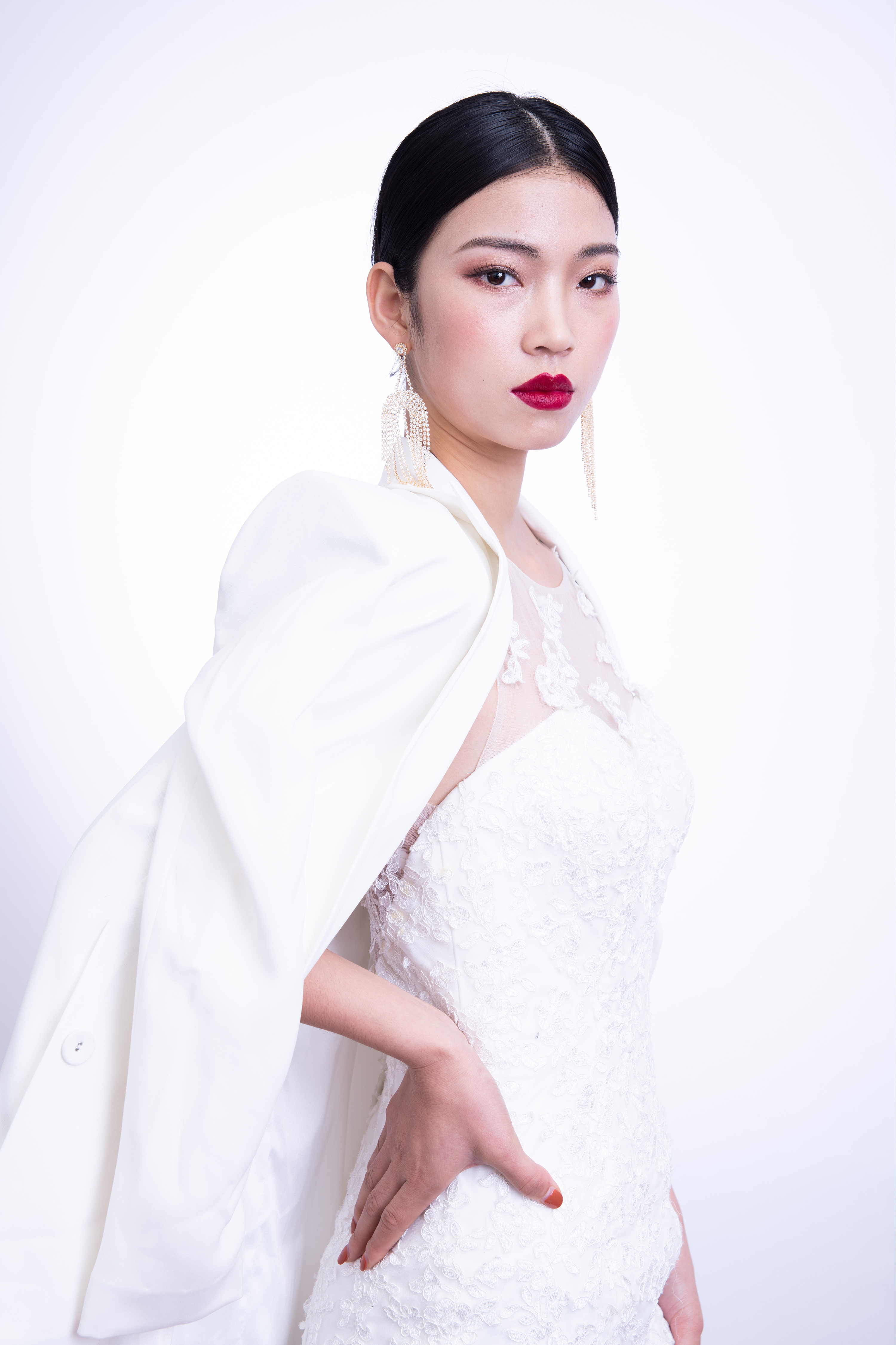 杂志模特精修 排版