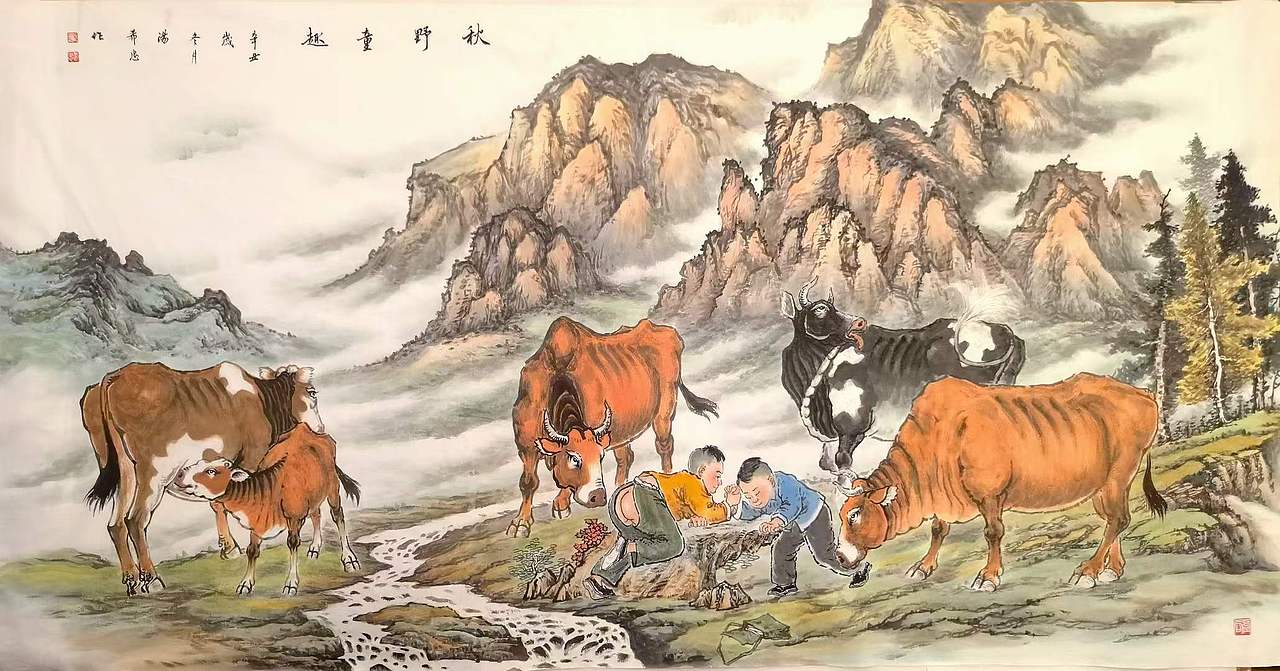 画家汤希忠作品欣赏