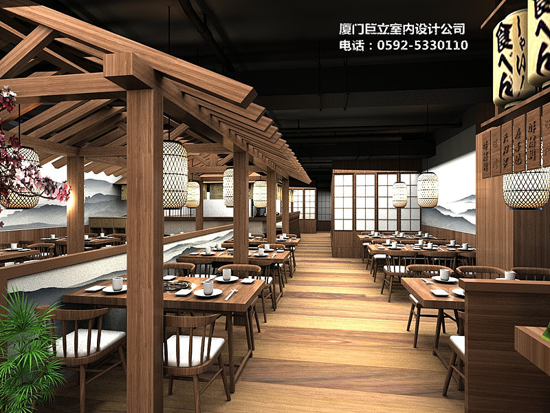 佐贺牛日式烧烤料理泉州SM店设计项目-巨立