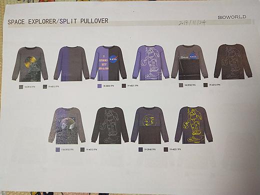 Bioworld for back系列设计T&split T设计