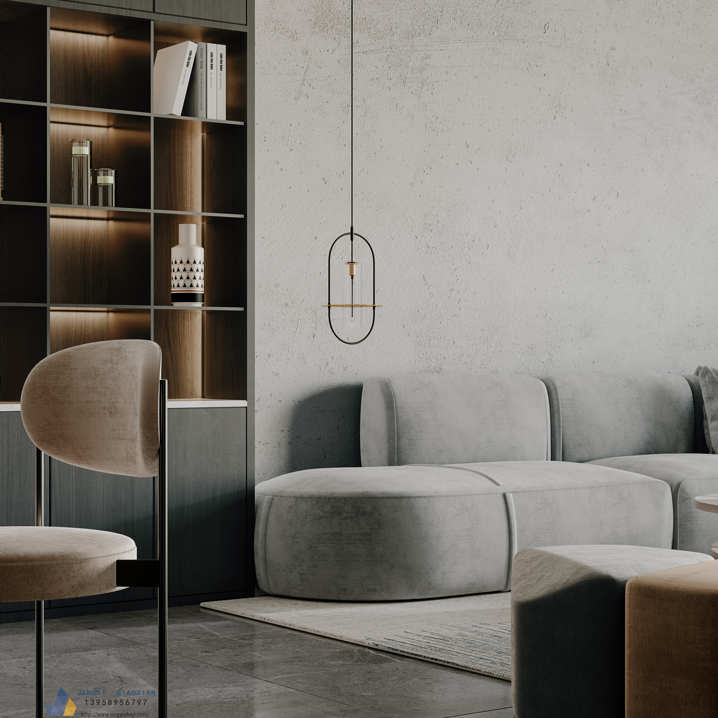 现代轻奢|空间|室内设计|金该效果图官方账 - 原创作品 - 站酷 (zcool