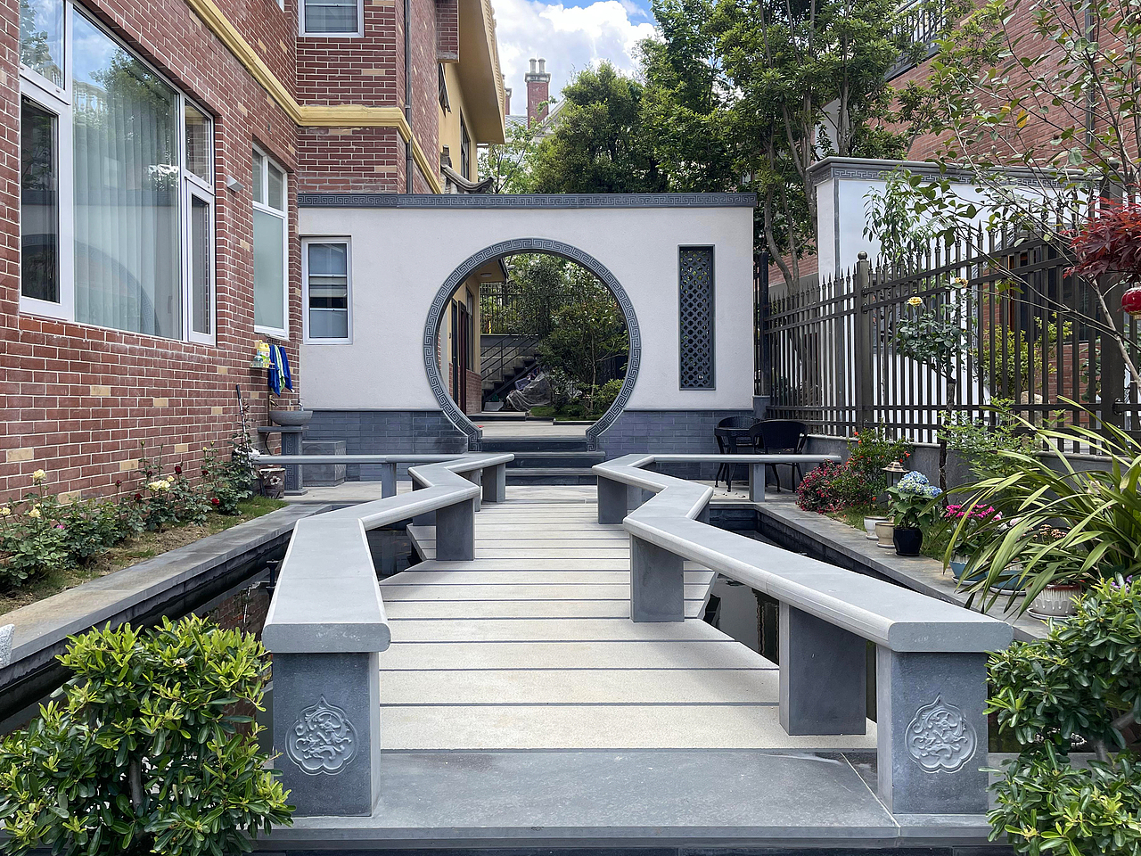 高黎贡中式庭院景观