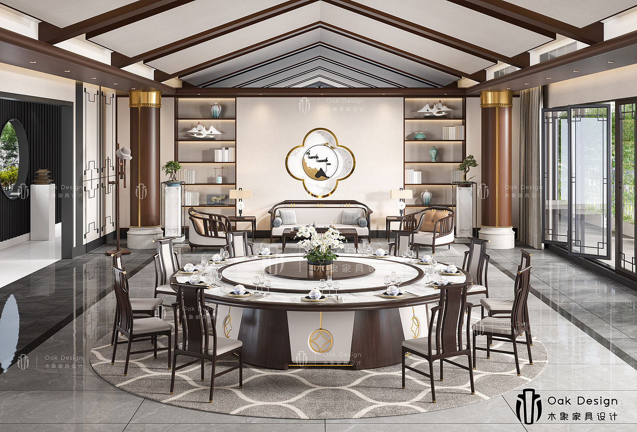 餐桌空间设计（图ZMjcxODQyOTYw） - 家装设计 - 站酷设计师木象家具设计H原创素材 - 站酷ZCOOL