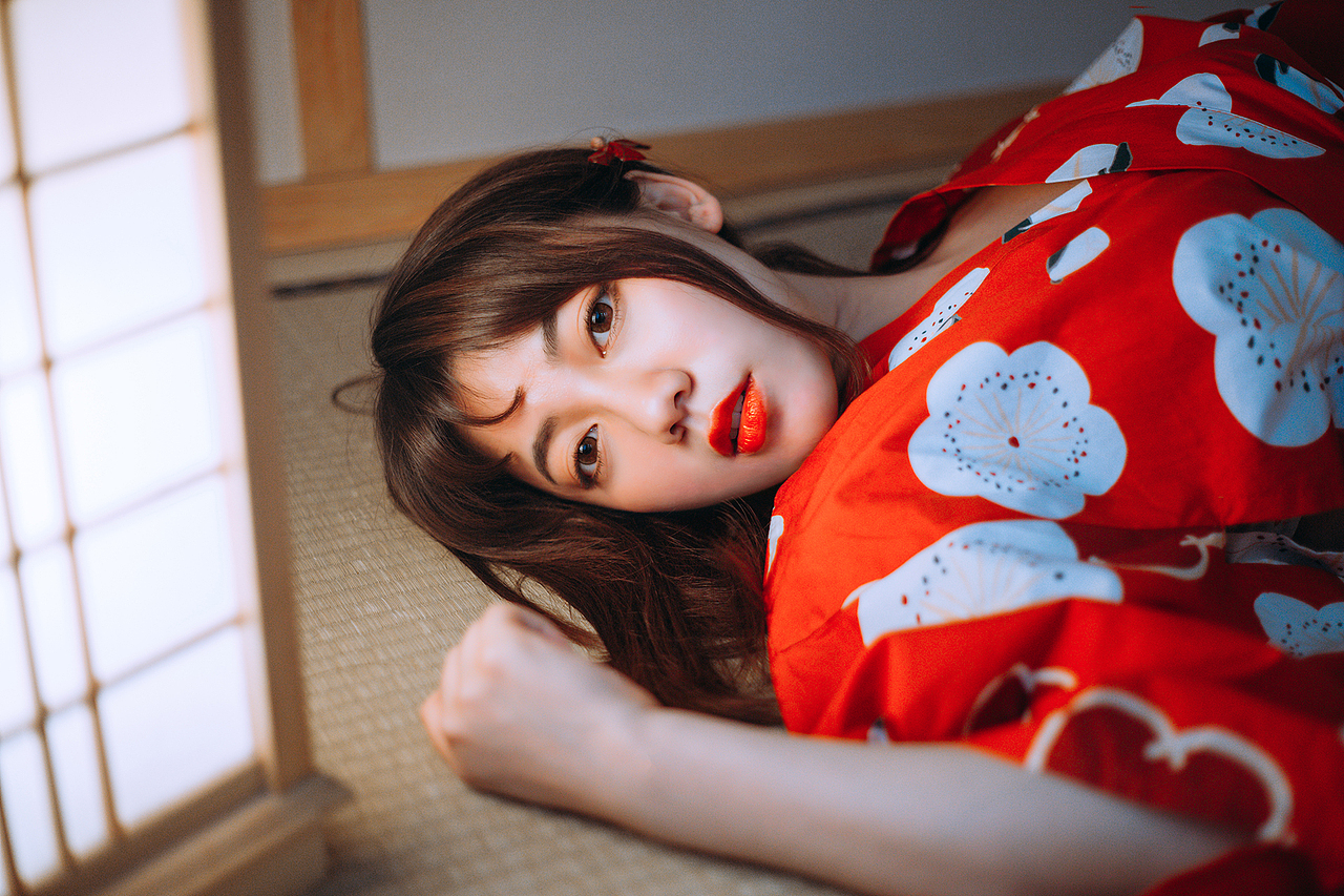 和风少女（图ZNTQ1Mjk3OTI=） - 人像摄影 - 站酷设计师自然醒wen原创素材 - 站酷ZCOOL