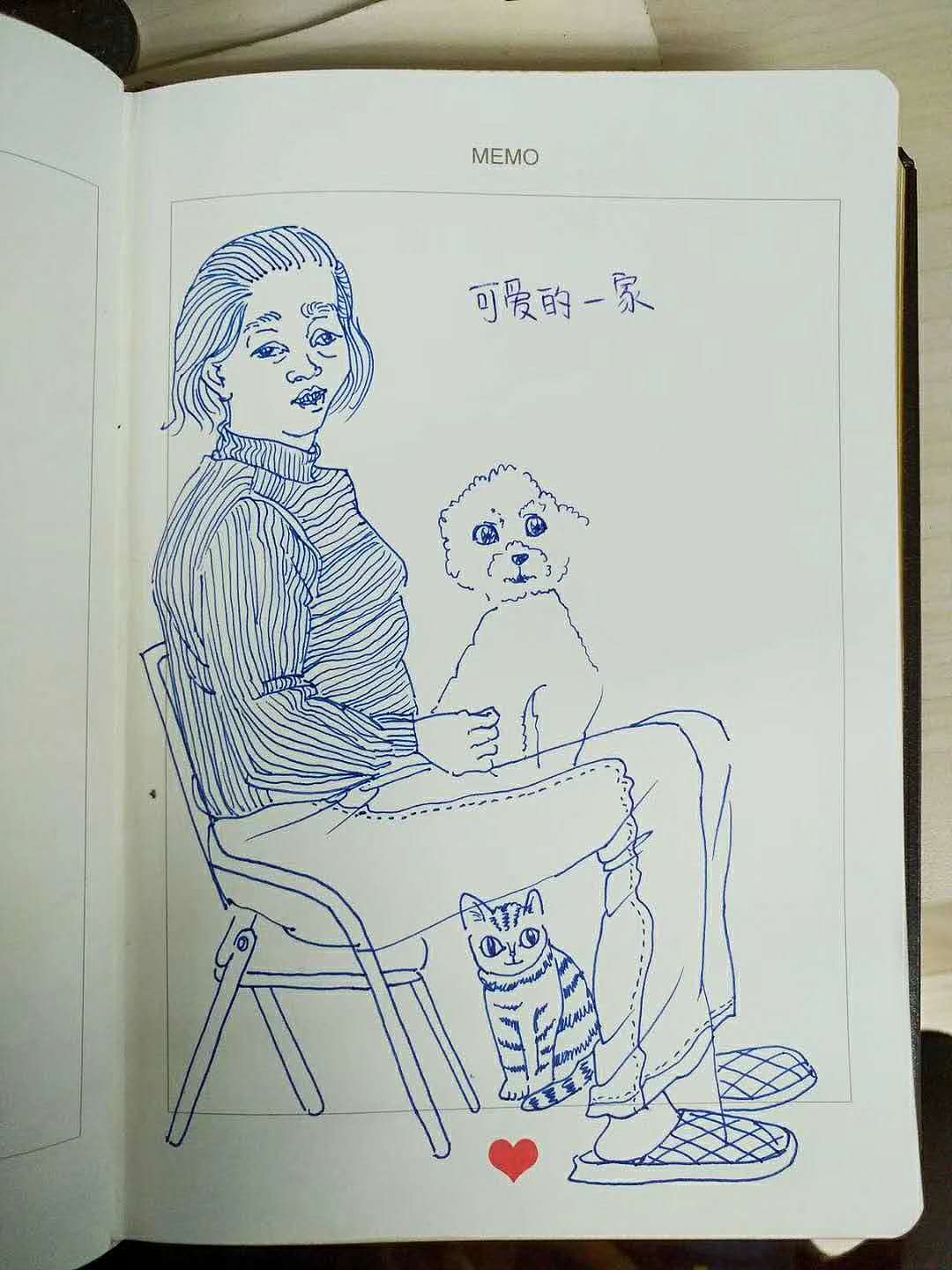可爱的一家（图ZMTEwNTg4MzQ4） - 创作习作 - 站酷设计师a戈喵原创素材 - 站酷ZCOOL