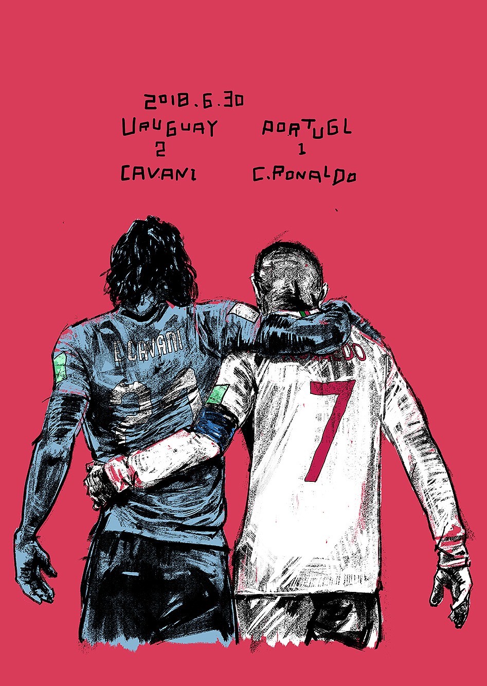 2019世界杯故事足球周历创作历程整合（图ZMTQwMDI4Mzg0） - 商业插画 - 站酷设计师wi7ard原创素材 - 站酷ZCOOL