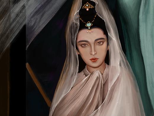 画中仙（个人主页-ZNTE3OTAxOTI=） - 艺术插画 - 站酷设计师一云月原创素材 - 站酷ZCOOL