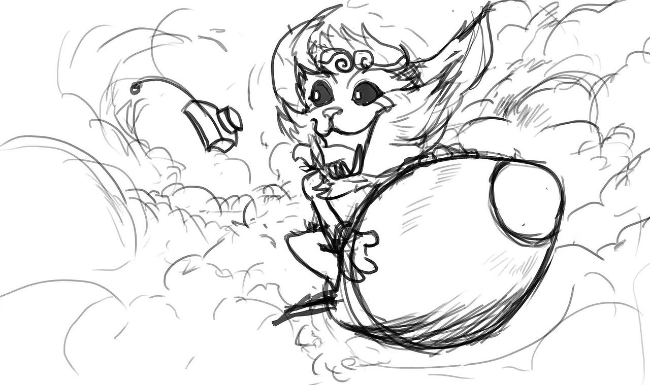 原创皮肤混世魔王纳尔