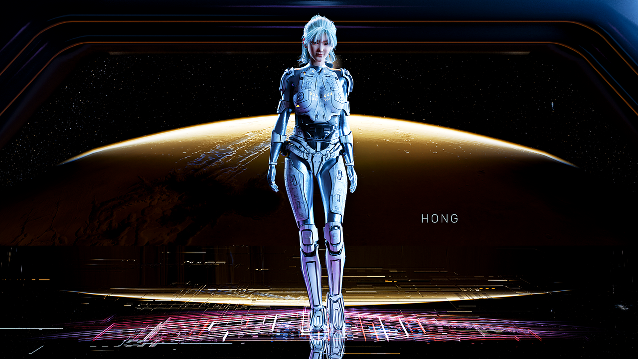 3D虚拟人IP一站式定制服务-虚拟人、角色、IP、元宇宙（图ZMjg3MTk3MDI0） - 人物/生物 - 站酷设计师一虹视觉设计原创素材 - 站酷ZCOOL