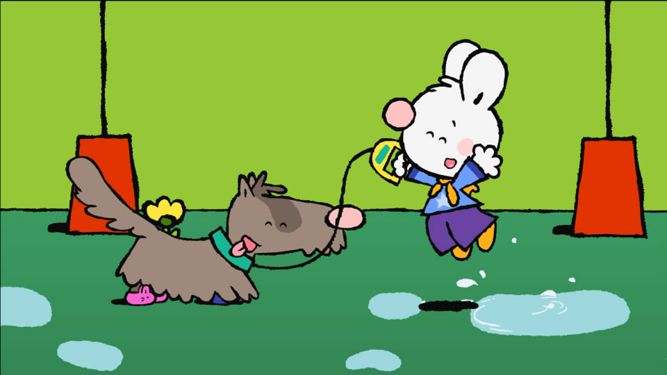法国动画片两只兔子图片
