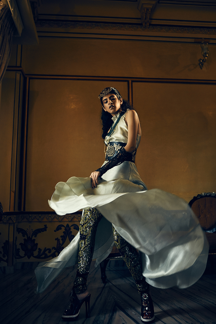 india 时尚芭莎 印度16年10月刊|修图/后期|摄影|修图师鬼刃 - 原创