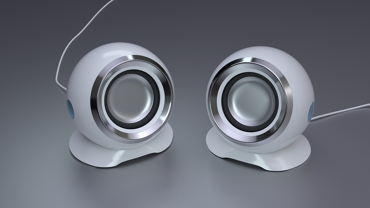 小音响建模渲染