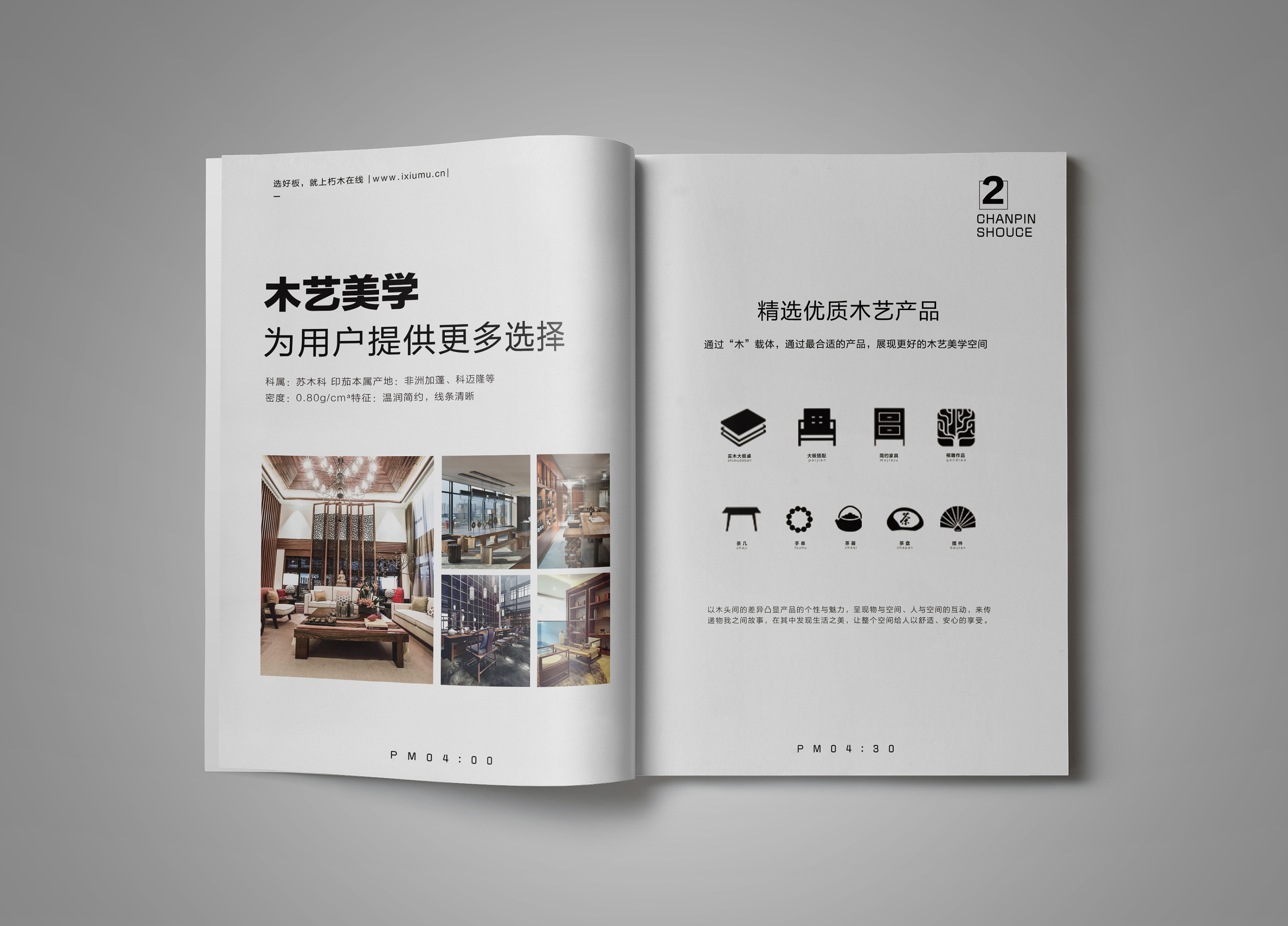 企业宣传画册——家居软装产品展示