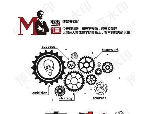 企业平面墙贴设计~练习作品