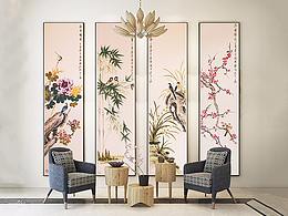 梅兰竹菊