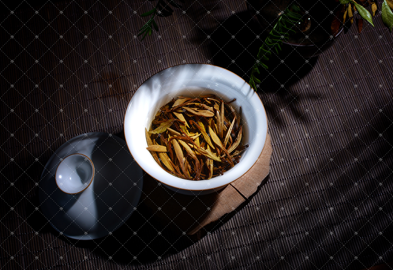 茶叶 白茶 牡丹王 红色双罐提袋装