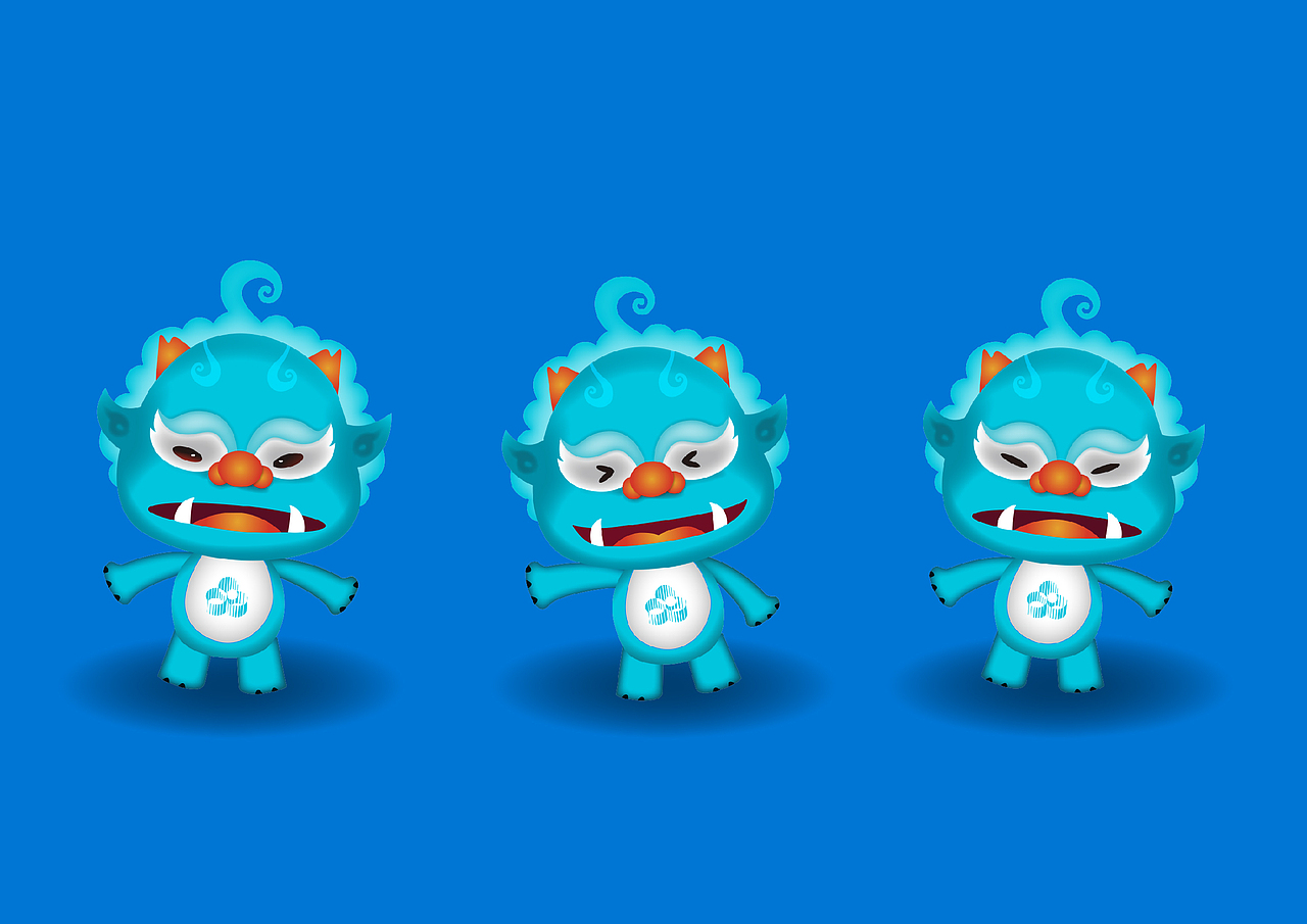 吉祥物 卡通可爱（图ZMTgzNDEwNDg0） - IP形象 - 站酷设计师言十一己原创素材 - 站酷ZCOOL