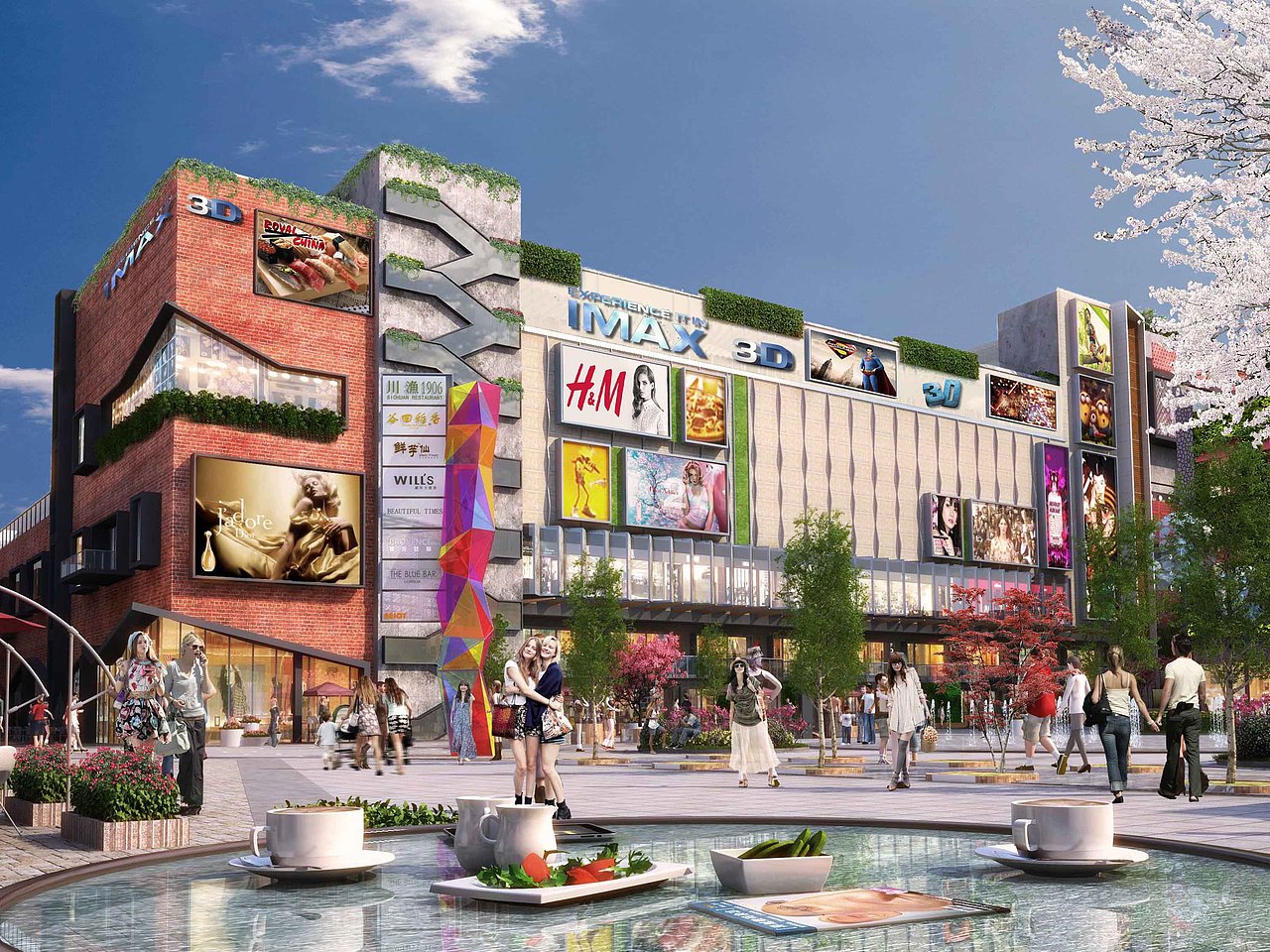 派沃商业街区设计顺德澳奇艺术街区 | 派沃设计（图ZMjY2MzAzNDQ4） - 建筑设计 - 站酷设计师派沃设计原创素材 - 站酷ZCOOL