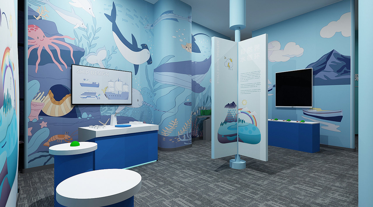 校园文化建设-万科虎门梅沙小学(创客中心)(图ZMjUwMTc5NDM2) - 展陈设计 - 站酷设计师cbd设计原创素材 - 站酷ZCOOL