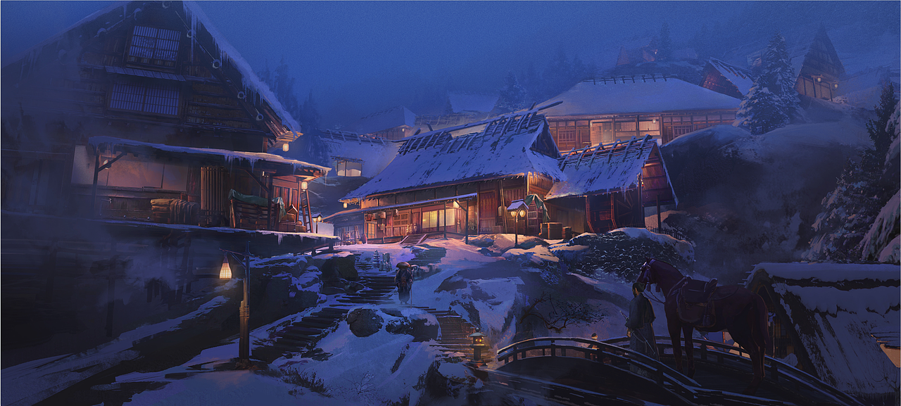 雪景练习