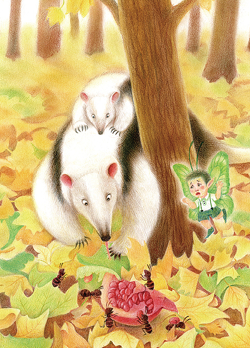 杂志封面（图ZMTQzMzUzNDI0） - 儿童插画 - 站酷设计师卢福女Funyu原创素材 - 站酷ZCOOL