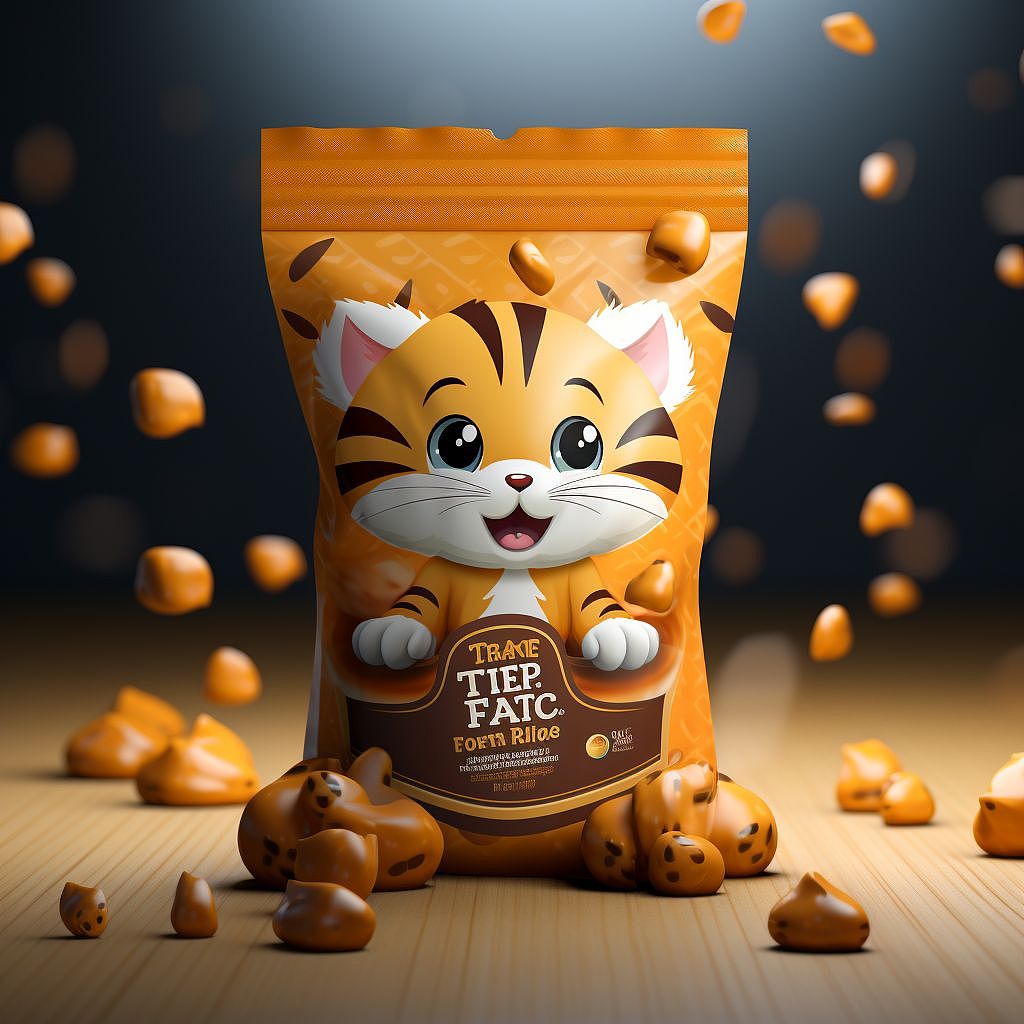 小老虎零食包装设计袋装包装设计