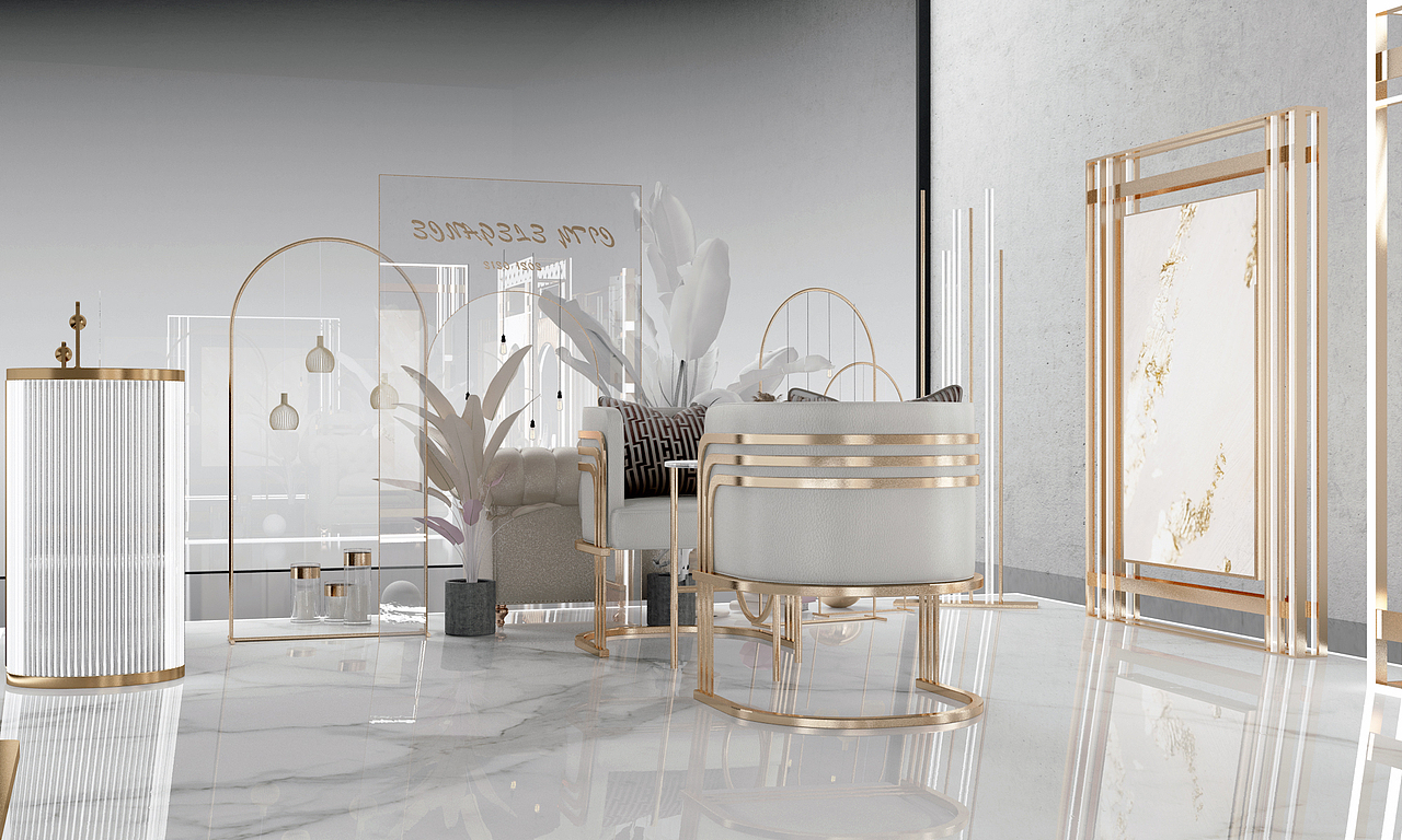 地产商场临展设计（已商用，禁抄袭）