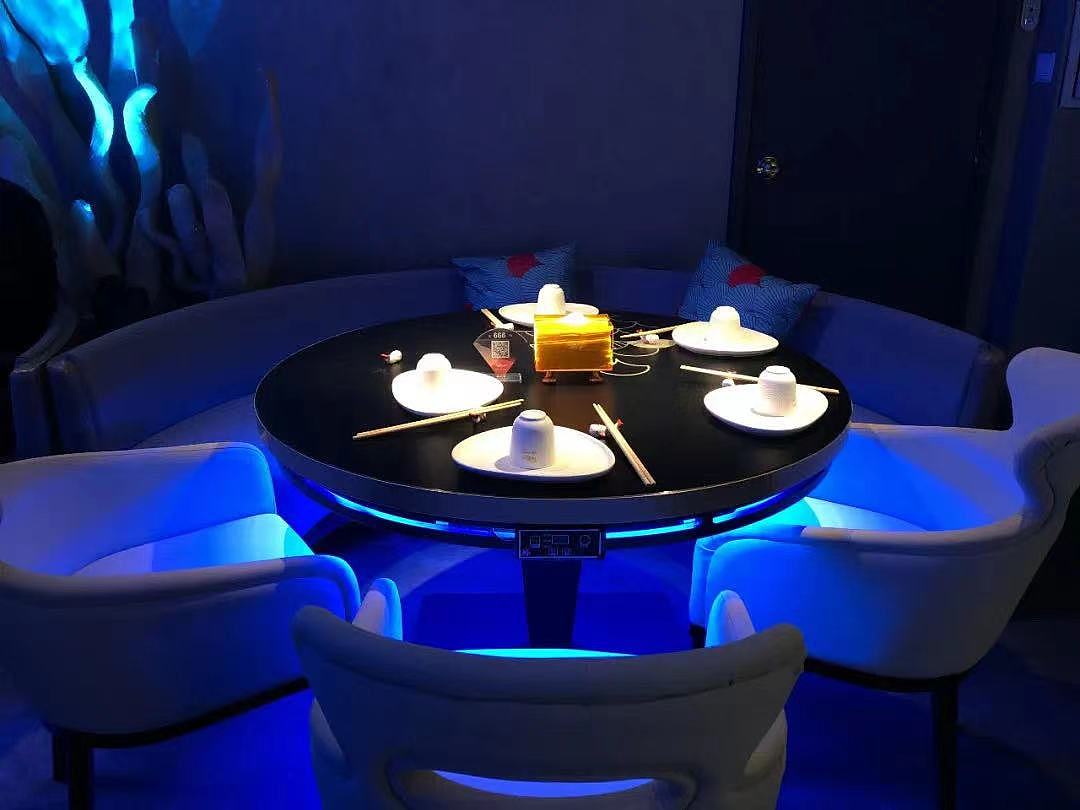 浪漫蓝光氛围~实景图