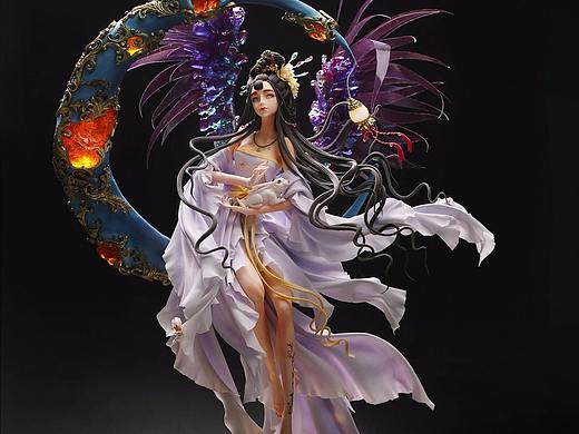 【sk糖王】翻糖人偶-嫦娥