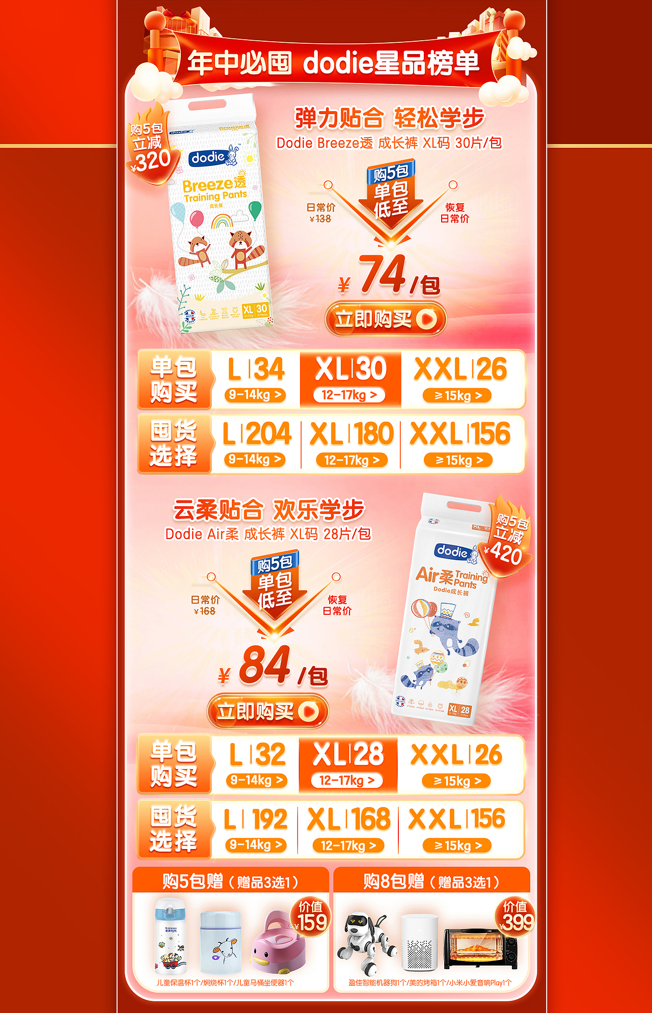 618-dodie爆发期页面（图ZMjYwMDYyMDIw） - 电商 - 站酷设计师爱吃甜食的喵原创素材 - 站酷ZCOOL