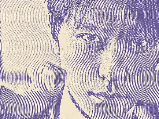 秦俊杰 线条风格的效果（个人主页-ZNTY3MTcxNDA=） - 海报 - 站酷设计师爱秦海原创素材 - 站酷ZCOOL