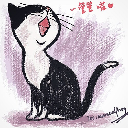 猫（图ZMTMyOTk0Nzg0） - 艺术插画 - 站酷设计师iamsadfrog原创素材 - 站酷ZCOOL