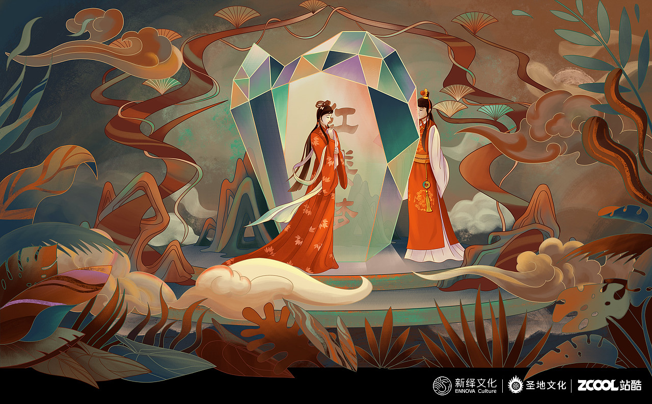 木石前盟（图ZMzA2NzE5OTYw） - 商业插画 - 站酷设计师阿梓Tina原创素材 - 站酷ZCOOL
