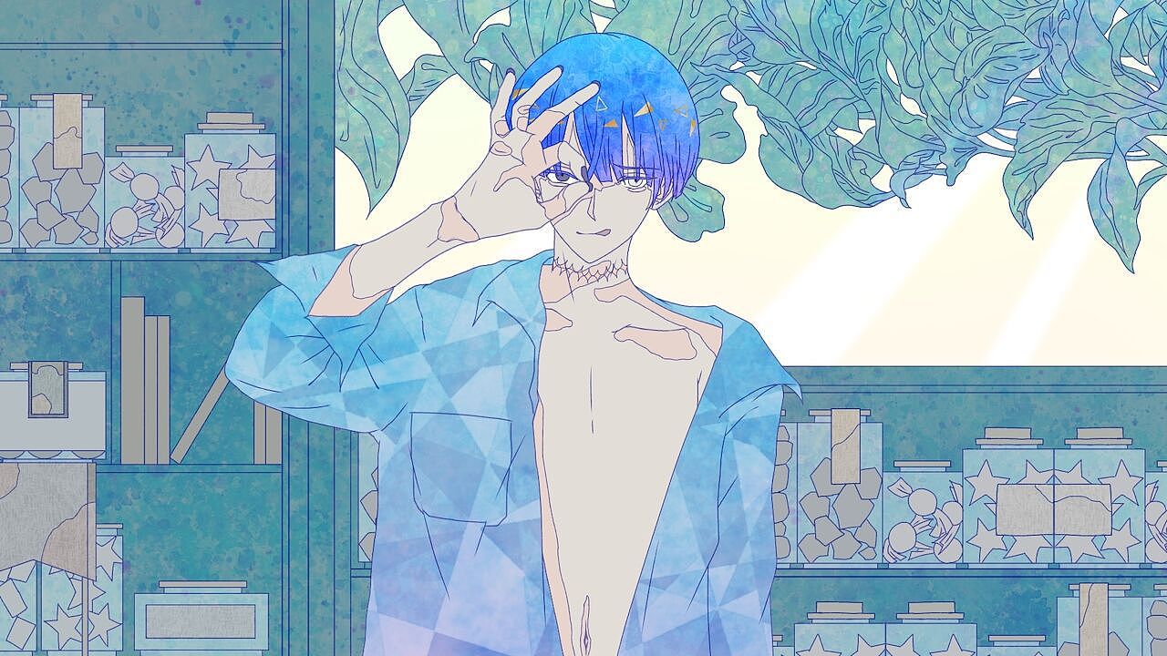 宝石之国同人插画