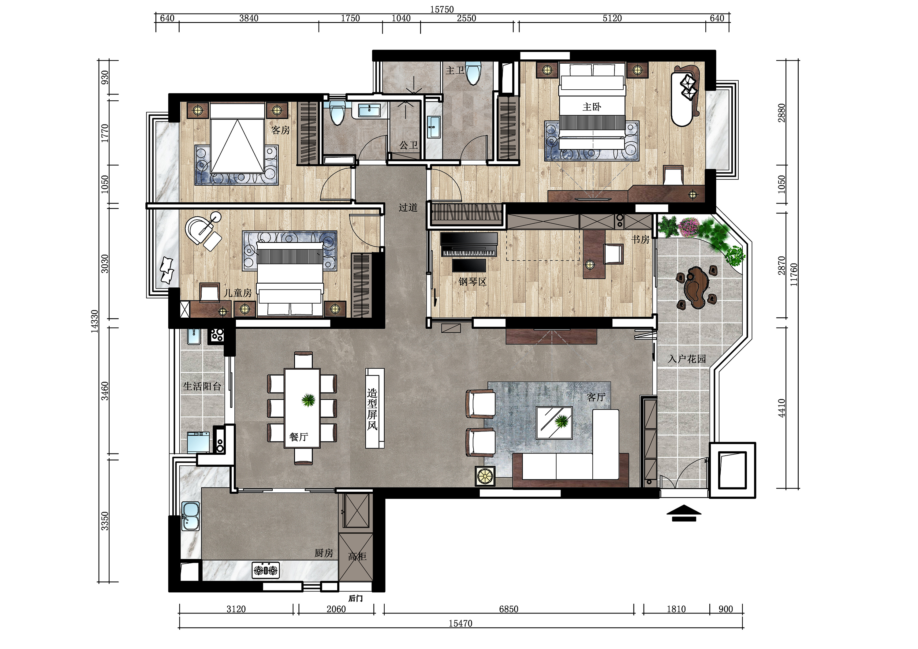 3dMax室内设计效果图|空间|室内设计|CAFA达子 - 原创作品 - 站酷 (ZCOOL)