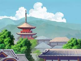 动画背景