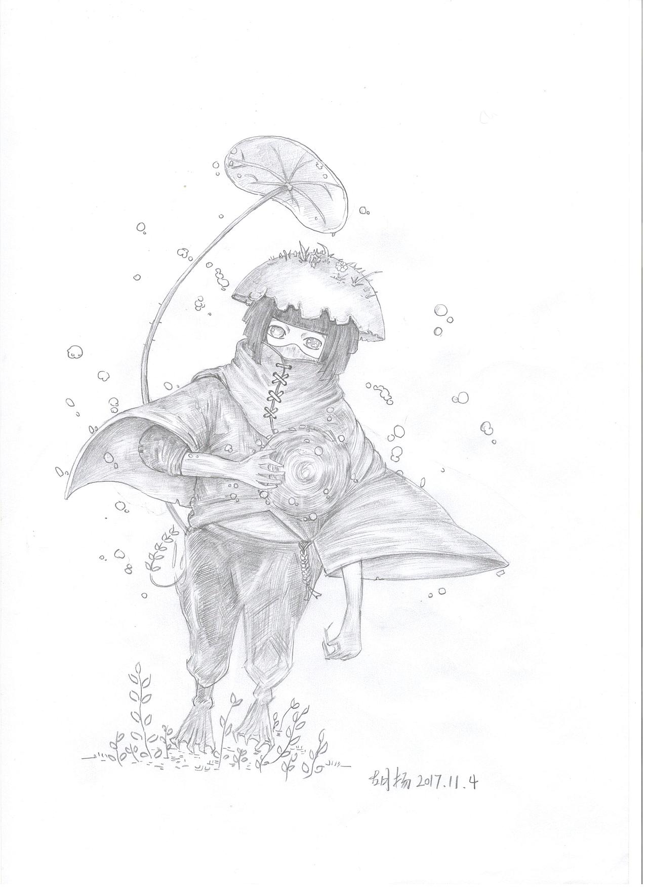 百鬼夜行/手绘（图ZMTAwNzI4Njky） - 创作习作 - 站酷设计师beard_huxu原创素材 - 站酷ZCOOL