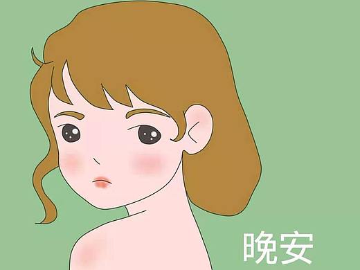 SAI手绘一张，早点睡觉，晚安