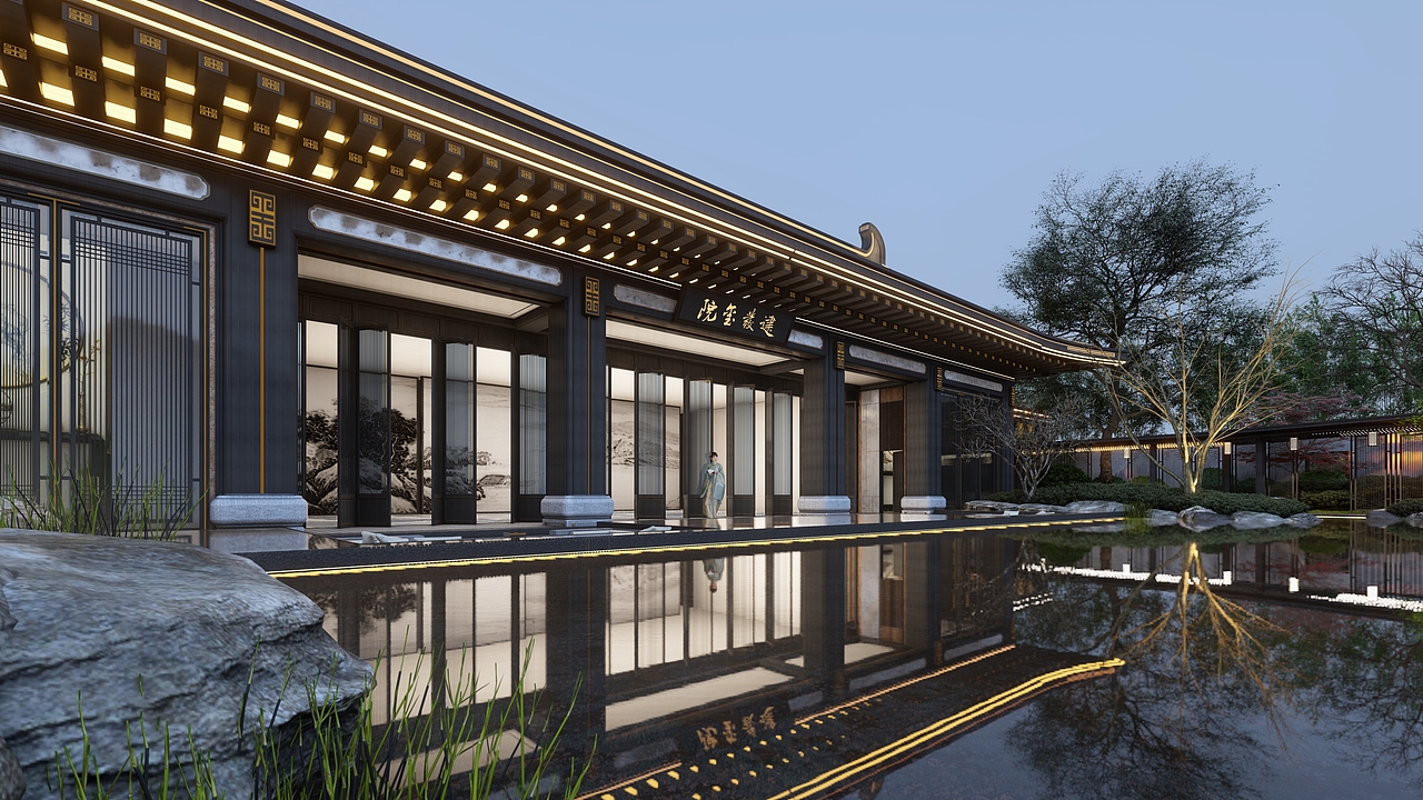 Lumion示范区效果图（图ZMjIwOTM3NTgw） - 景观设计 - 站酷设计师景观设计郭大帅原创素材 - 站酷ZCOOL