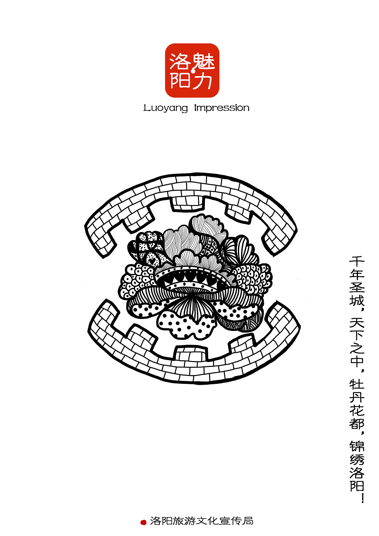 洛阳城市符号海报设计（图ZNjEzOTQ4MjA=） - 海报 - 站酷设计师熹禾原创素材 - 站酷ZCOOL