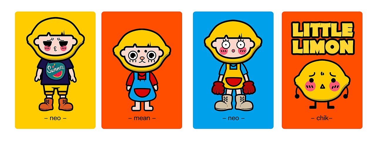 nimon吉祥物形象IP项目设计