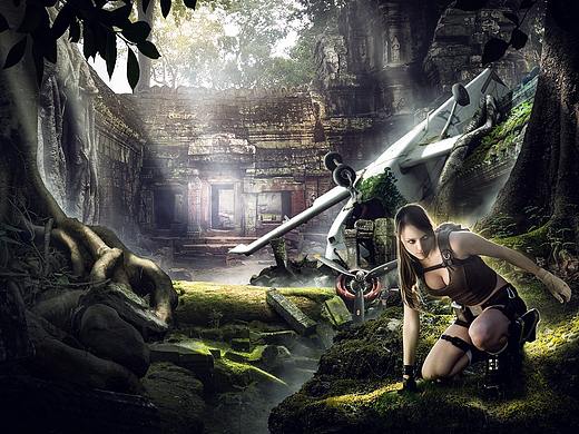 古墓麗影（個(gè)人主頁(yè)-ZNDA4NTcxMzY=） - 海報(bào) - 站酷設(shè)計(jì)師喜樂(lè)_XiLE原創(chuàng)素材 - 站酷ZCOOL