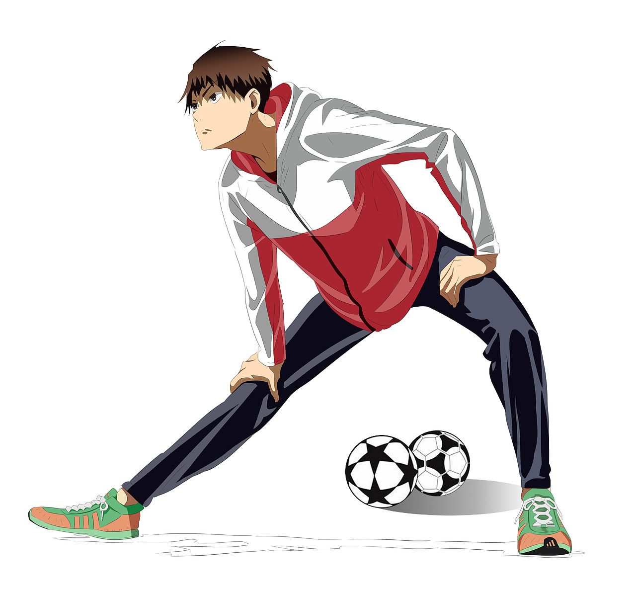 强风吹拂(临摹练习)