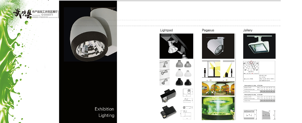 《武功县农产品加工示范区展厅》展馆设计方案（图ZMjg1MDA3NDcy） - 展陈设计 - 站酷设计师蛮好小柒展示设计原创素材 - 站酷ZCOOL