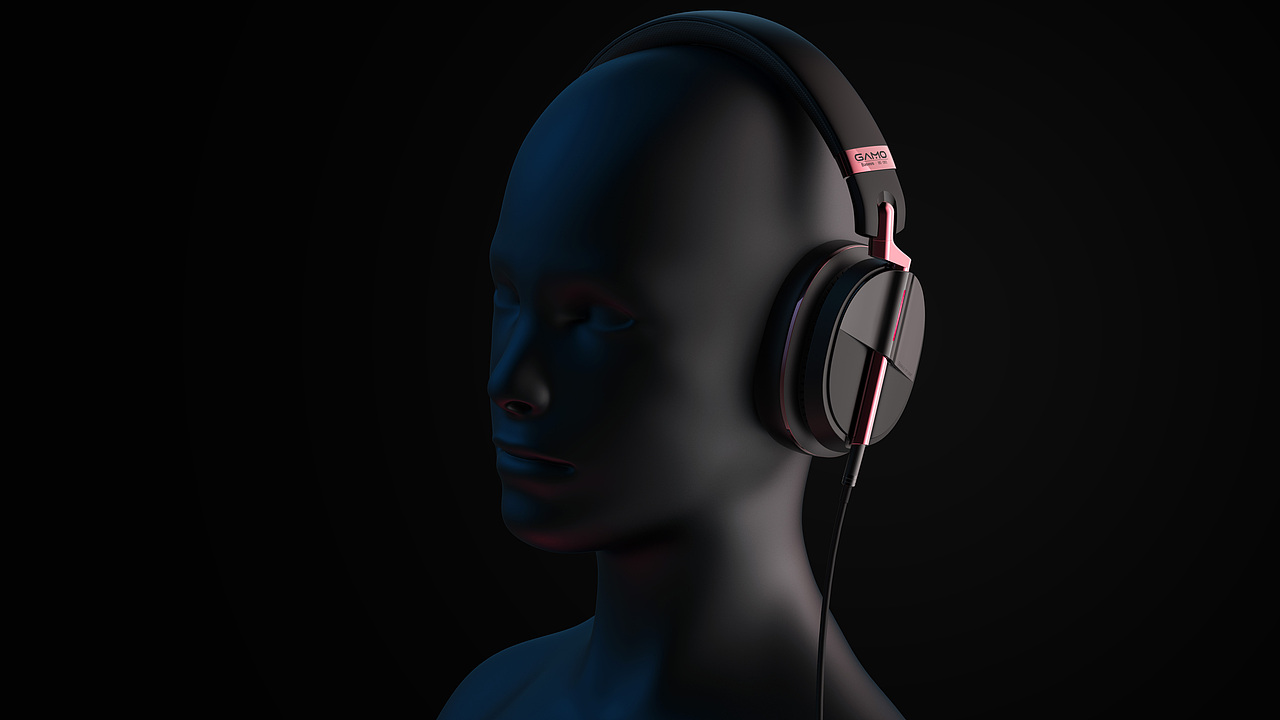 头戴游戏蓝牙耳机