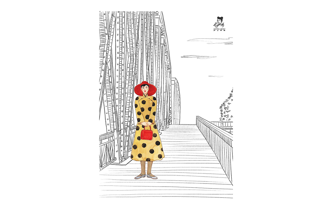 沪上阿姨 - 插画集合 (2)