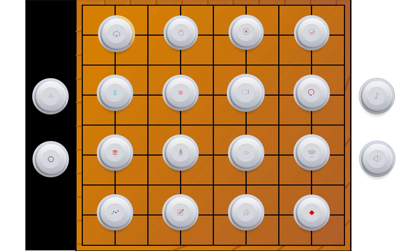 五子棋(图标)_创出世界-站酷zcool