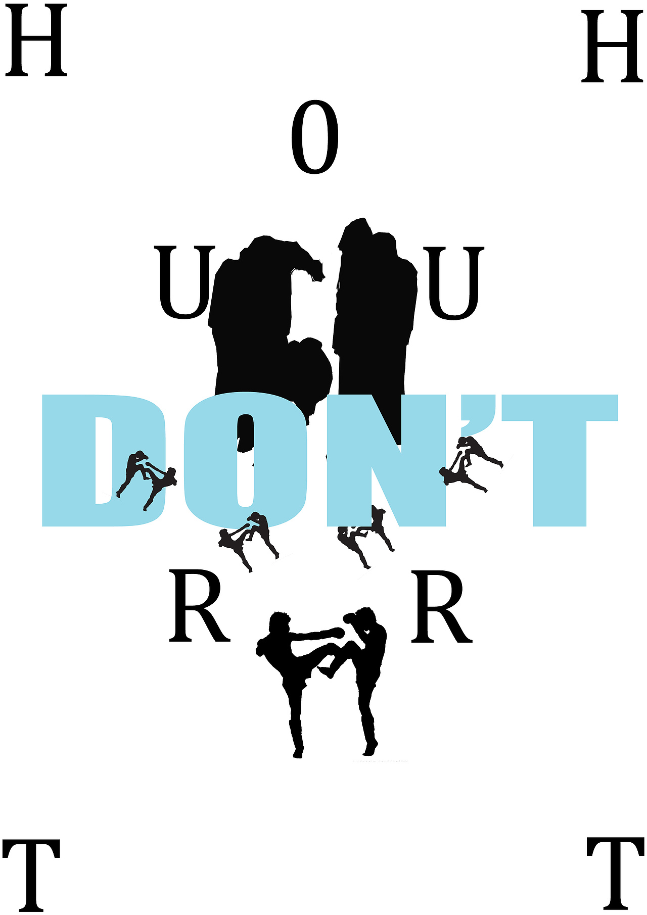 反对暴力|平面|海报|空山鹤_原创作品-站酷zcool